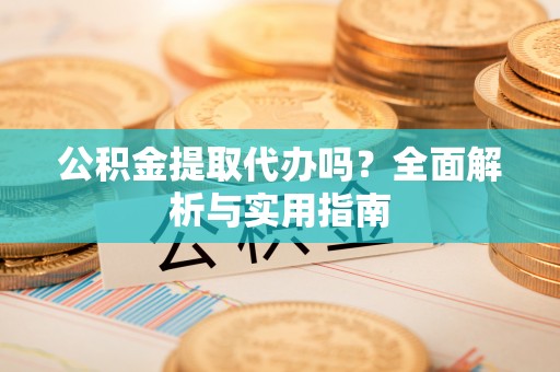 翁源公积金提取代办吗？全面解析与实用指南