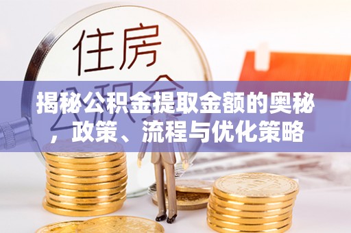 翁源揭秘公积金提取金额的奥秘，政策、流程与优化策略