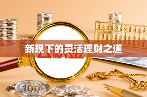 翁源新规下的灵活理财之道