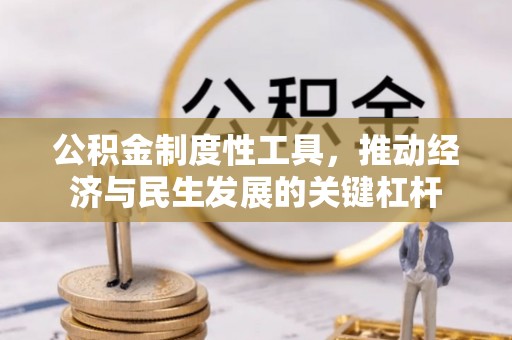 翁源公积金制度性工具，推动经济与民生发展的关键杠杆