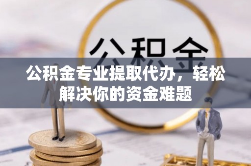 翁源公积金专业提取代办，轻松解决你的资金难题