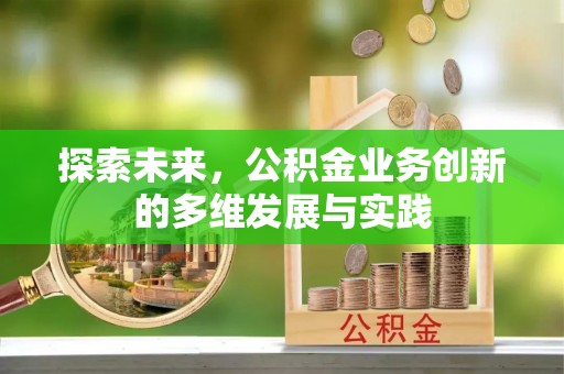 翁源探索未来，公积金业务创新的多维发展与实践