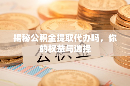 翁源揭秘公积金提取代办吗，你的权益与选择
