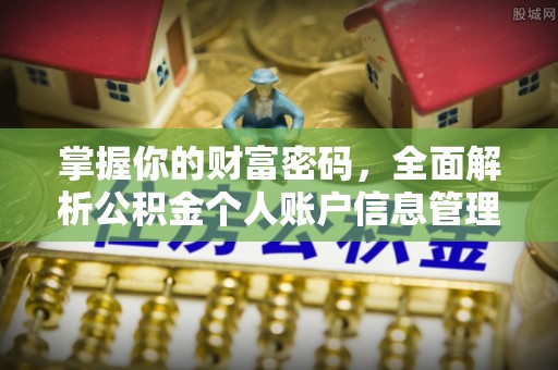 翁源掌握你的财富密码，全面解析公积金个人账户信息管理