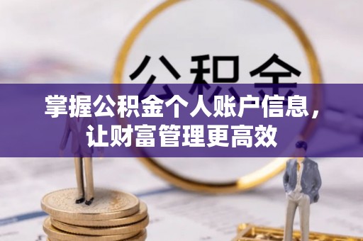 翁源掌握公积金个人账户信息，让财富管理更高效