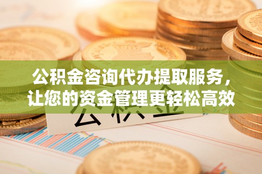 翁源公积金咨询代办提取服务，让您的资金管理更轻松高效