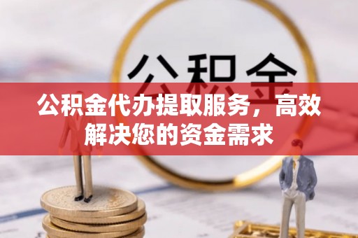 翁源公积金代办提取服务，高效解决您的资金需求