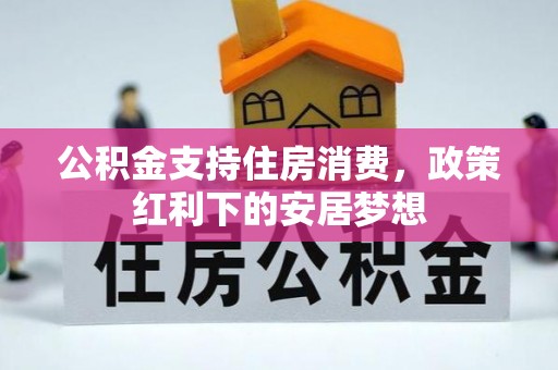 翁源公积金支持住房消费，政策红利下的安居梦想