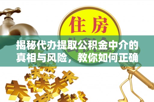 翁源揭秘代办提取公积金中介的真相与风险，教你如何正确操作