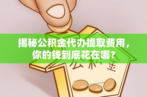 翁源揭秘公积金代办提取费用，你的钱到底花在哪？