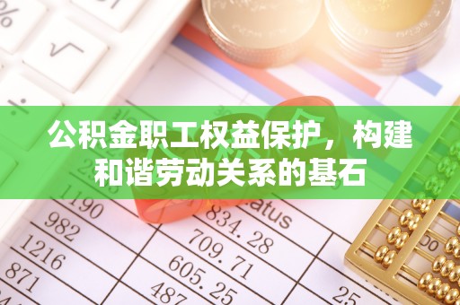 翁源公积金职工权益保护，构建和谐劳动关系的基石