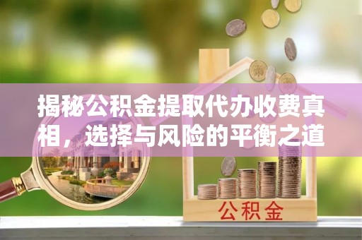 翁源揭秘公积金提取代办收费真相，选择与风险的平衡之道
