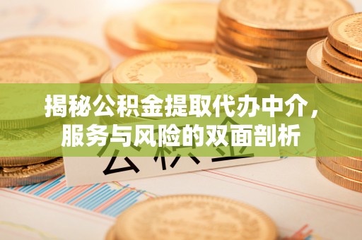 翁源揭秘公积金提取代办中介，服务与风险的双面剖析
