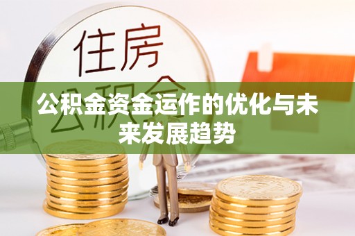翁源公积金资金运作的优化与未来发展趋势