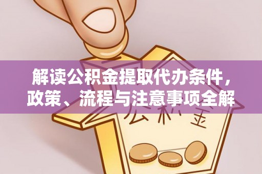 翁源解读公积金提取代办条件，政策、流程与注意事项全解析