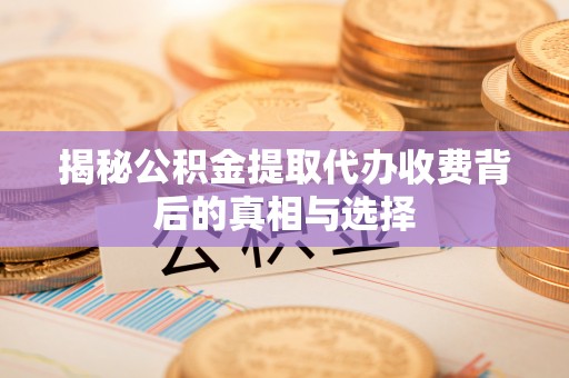 翁源揭秘公积金提取代办收费背后的真相与选择