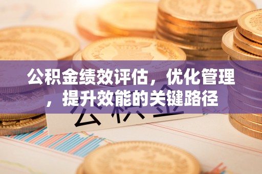 翁源公积金绩效评估，优化管理，提升效能的关键路径