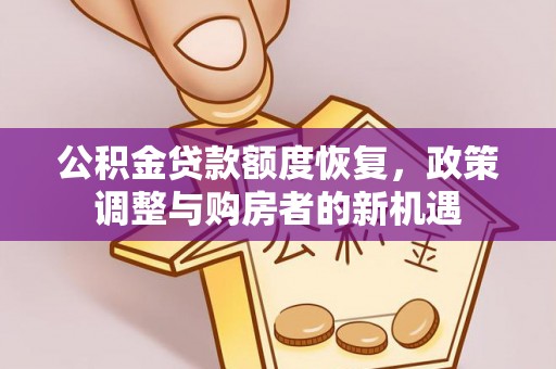 翁源公积金贷款额度恢复，政策调整与购房者的新机遇