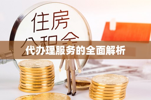 翁源代办理服务的全面解析