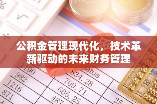 翁源公积金管理现代化，技术革新驱动的未来财务管理