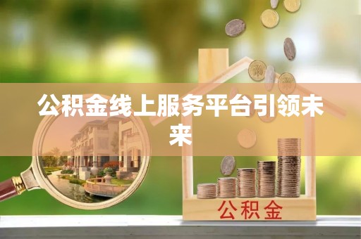 翁源公积金线上服务平台引领未来