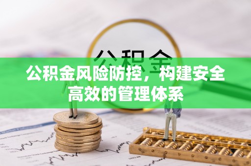 翁源公积金风险防控，构建安全高效的管理体系